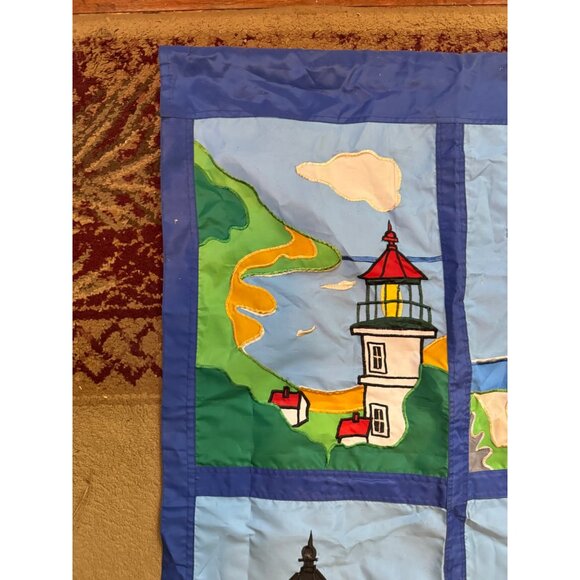 Oregon Coast Lighthouses Wall Hanging flag Quilt pattern Art READ - Picture 4 of 16